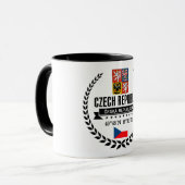 Mug République tchèque (Devant gauche)