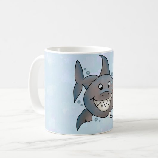 Mug Requin (Devant gauche)