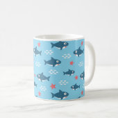 Mug Requin (Devant droit)