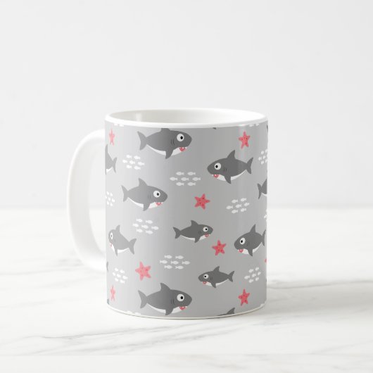 Mug Requin (Devant gauche)