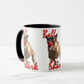Mug Requin 2 de boule de Malinois (Devant gauche)