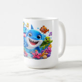 Mug requin bébé (Devant droit)