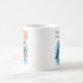 Mug Requin bleu cool pour les sensations fortes (Centre)