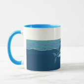 Mug Requin dans la mer (Gauche)