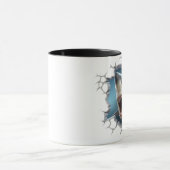 Mug Requin dans un mur (Centre)