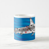 Mug Requin de carte (Centre)