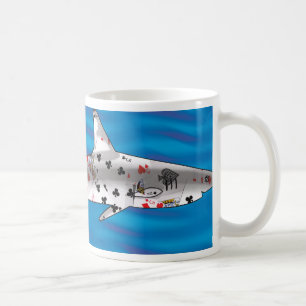 Mug Requin de carte