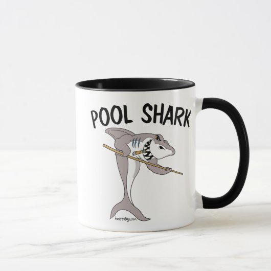 Mug Requin de piscine (Droite)