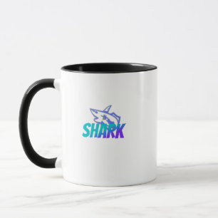 Mug Requin Design de prédateur océanique audacieux p