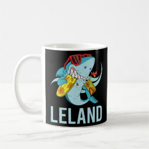 Mug Requin drôle - Nom du pays