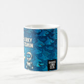 mug requin et jesmin (Devant droit)