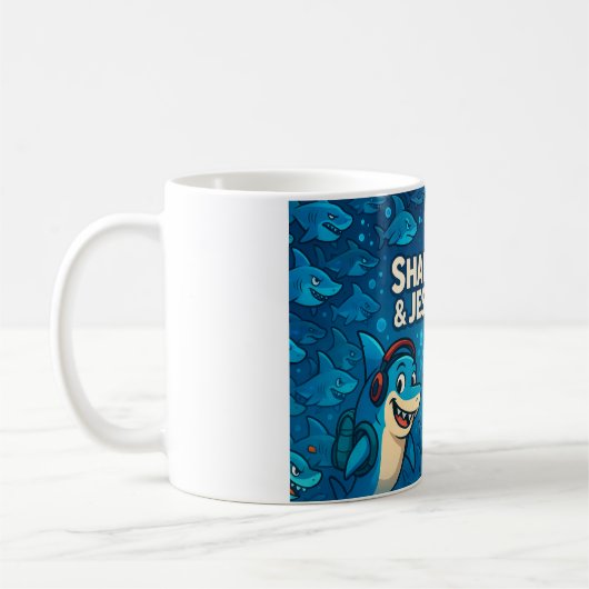 mug requin et jesmin (Gauche)