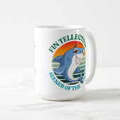 Mug Requin Fintellectuel Chercheur des Profondeurs Som (Devant droit)