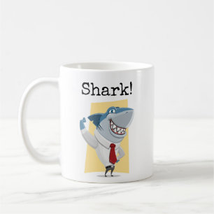 Mug Requin! Homme d'affaires