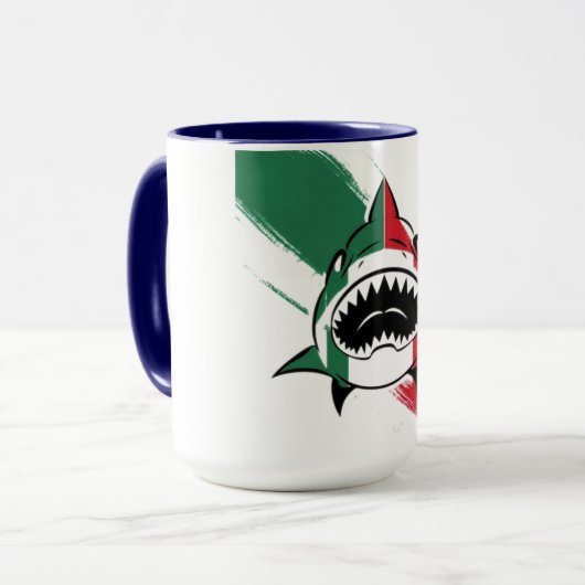 Mug Requin italien (Devant gauche)