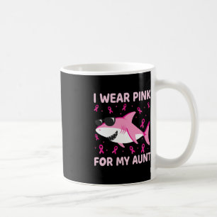 Mug Requin Je Porte Du Rose Pour Ma Tante Cancer Du Se
