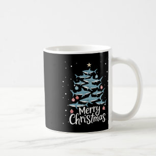 Mug Requin Joyeux Noël Arbre de Noël Requins Joyeux Do