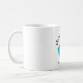 Mug requin maman, jour de la mère, petit requin (Gauche)