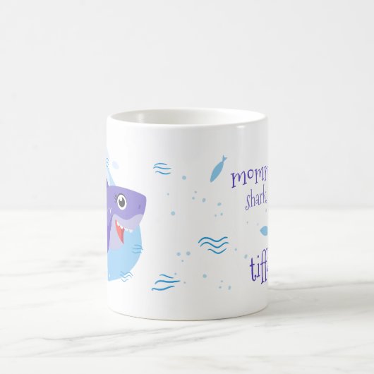 Mug Requin maman - Violet (Centre)