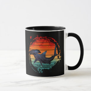 MUG REQUIN MARTEAU COUCHER DE SOLEIL VINTAGE