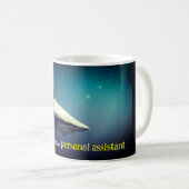 Mug Requin océanique à pointe noire sous l'eau (Devant droit)