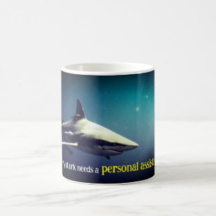 Mug Requin océanique à pointe noire sous l'eau