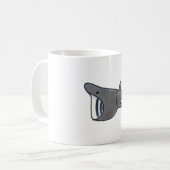 Mug Requin pèlerin mignon (Devant gauche)
