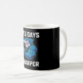 Mug Requin plus tranchant de 100 jours Gymnase du 100e (Devant droit)