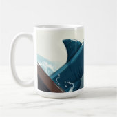 Mug Requin près du bateau (Gauche)