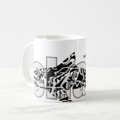Mug Requin tribal (Devant gauche)