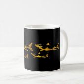 Mug Requins d'or (Devant droit)