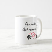 Mug Rescue Pit Got Rescued Back | Pitbull Dog Mom Life (Devant droit)