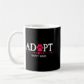Mug Rescued Is My Favorite Breed Adopt Don't Shop Dog  (Gauche)
