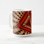 Mug Réseau d'Imaginaires 3D Conception graphique fract (Devant gauche)