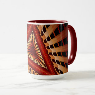 Mug Réseau Fantastique 3D Moderne de Design Graphique 