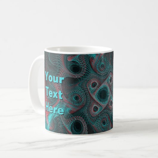 Mug Réseau neuronal (Devant gauche)
