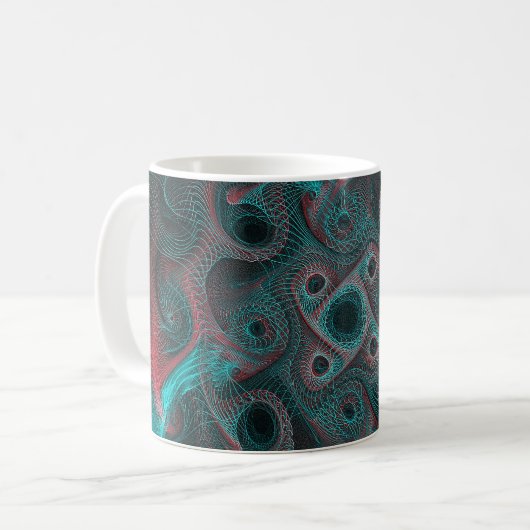 Mug Réseau neuronal (Devant gauche)