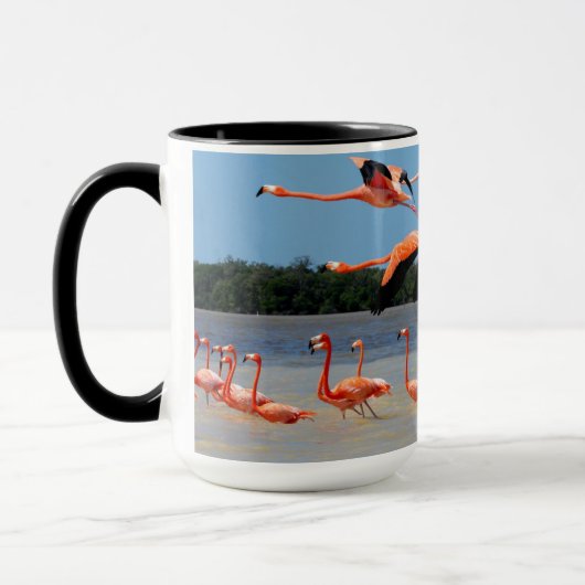 Mug Réservation de biosphère de Celestun (Gauche)