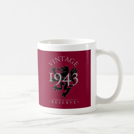 Mug Réservation vintage 1943 (Droite)