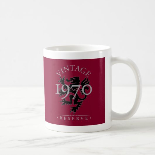 Mug Réservation vintage 1970 (Droite)