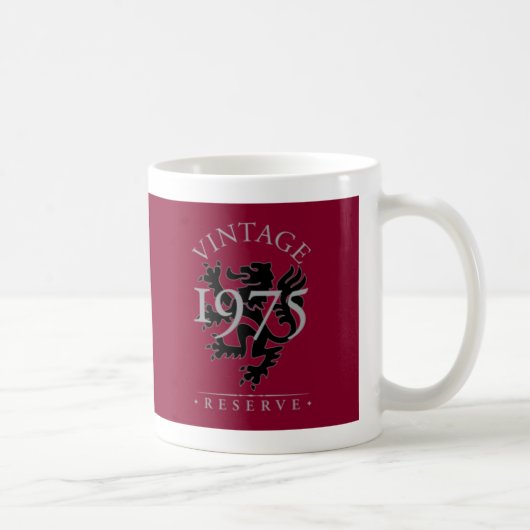 Mug Réservation vintage 1975 (Droite)