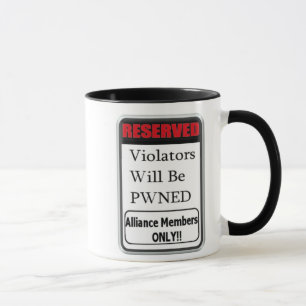 Mug réservé