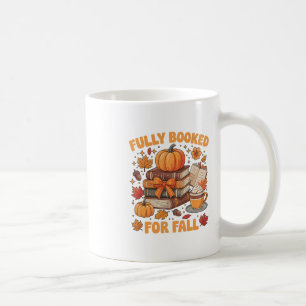 Mug Réservé Complet Pour Livres De Citrouille D'automn