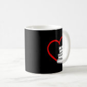 Mug Réserver Nerd's, T-shirt de la Saint Valentin de B (Devant droit)