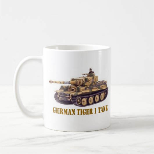 MUG RÉSERVOIR ALLEMAND DU TIGRE 1 (Gauche)