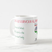 Mug Réservoir de Zika et boue d'amplification par Rose (Devant gauche)