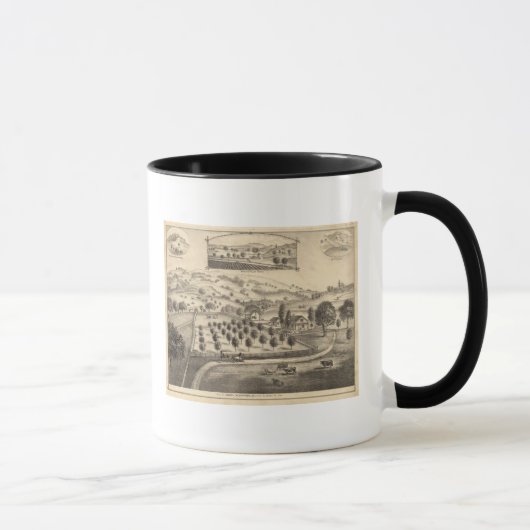 Mug Résidence de Joseph Alexander, Mendocino (Droite)