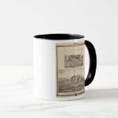 Mug Résidences et ferme de Warrington (Devant droit)