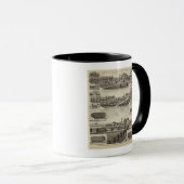 Mug Résidences et fermes, comté de Sumner, Kansas (Devant droit)