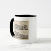 Mug Résidences et granges, Minnesota (Devant gauche)